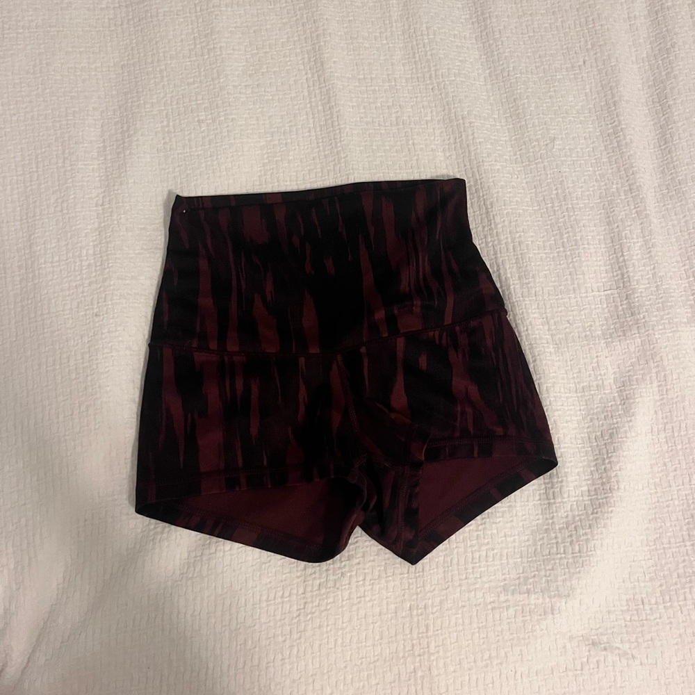 Stylish Women's Black and Red biker Shorts